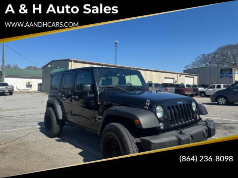 2017 Jeep Wrangler Unlimited Sport 4WD photo