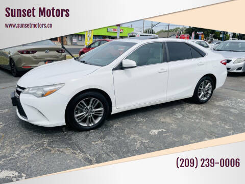 2017 Toyota Camry SE FWD photo