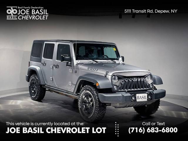 2017 Jeep Wrangler Unlimited Willys Wheeler 4WD photo