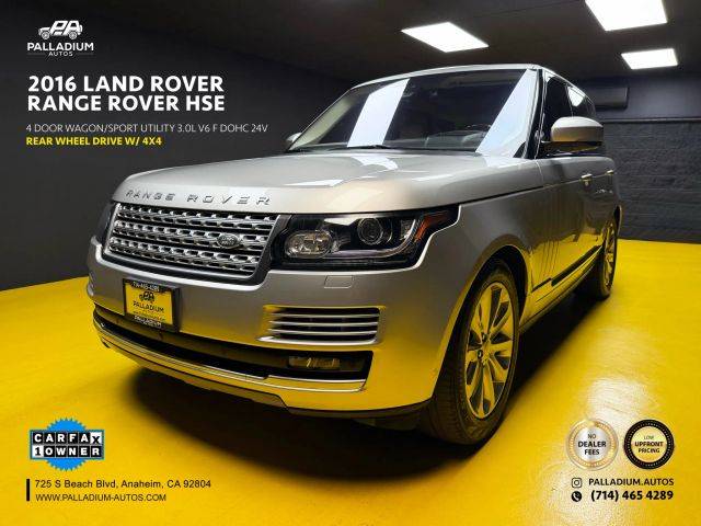 2016 Land Rover Range Rover HSE 4WD photo