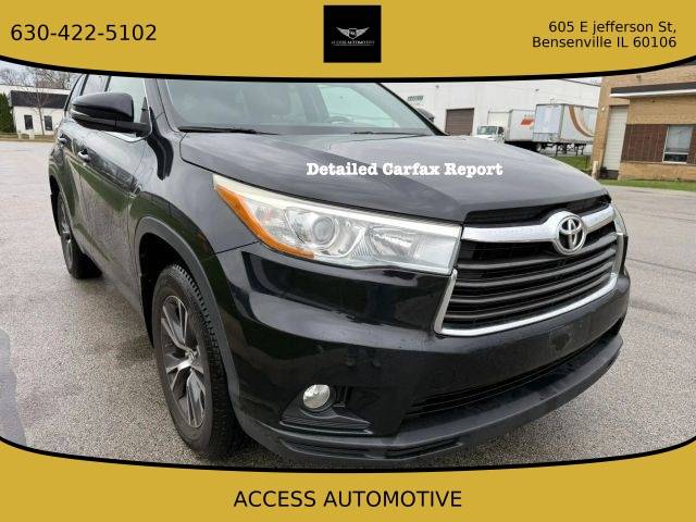 2016 Toyota Highlander XLE AWD photo