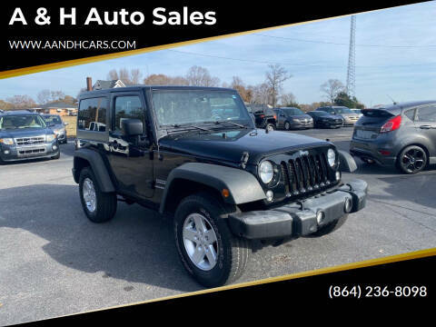 2017 Jeep Wrangler Sport 4WD photo