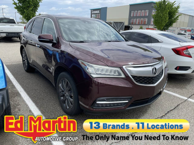 2015 Acura MDX Tech Pkg AWD photo