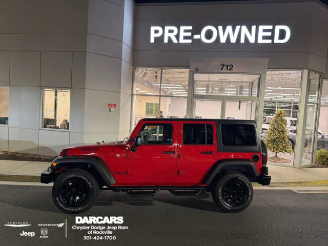 2017 Jeep Wrangler Unlimited Willys Wheeler 4WD photo