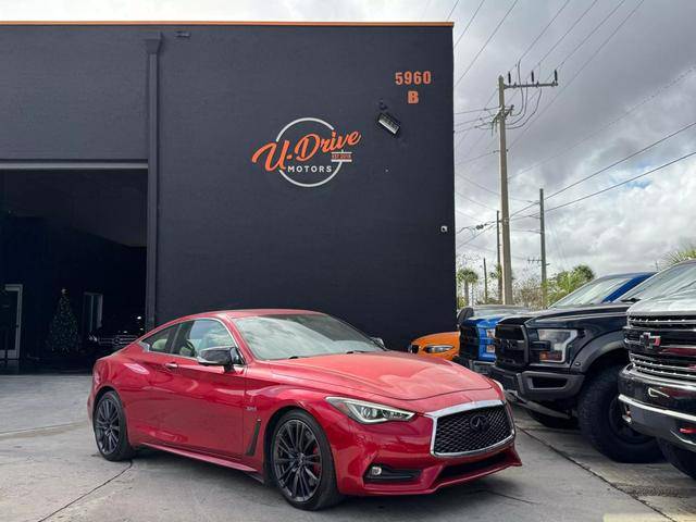 2017 Infiniti Q60 Red Sport 400 AWD photo