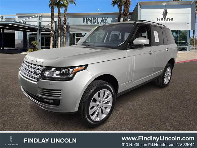 2016 Land Rover Range Rover HSE 4WD photo