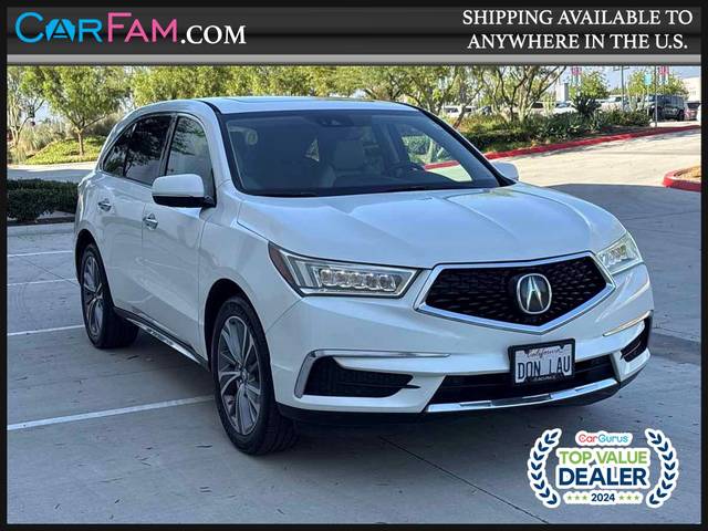 2017 Acura MDX w/Technology Pkg AWD photo