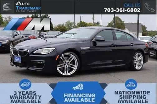 2017 BMW 6 Series Gran Coupe 640i xDrive AWD photo