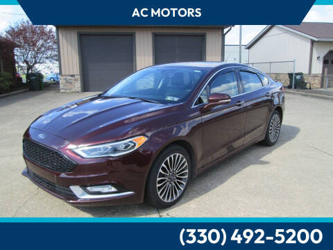 2017 Ford Fusion SE AWD photo