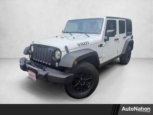 2017 Jeep Wrangler Unlimited Willys Wheeler 4WD photo