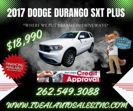 2017 Dodge Durango SXT AWD photo