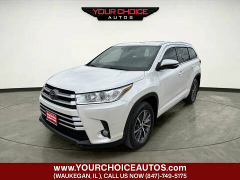 2017 Toyota Highlander XLE AWD photo