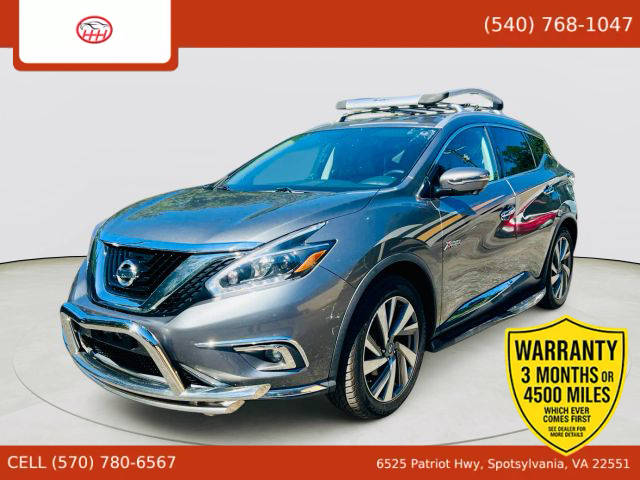 2017 Nissan Murano SL FWD photo