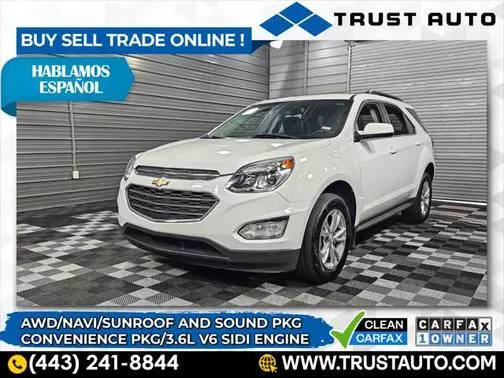 2017 Chevrolet Equinox LT AWD photo