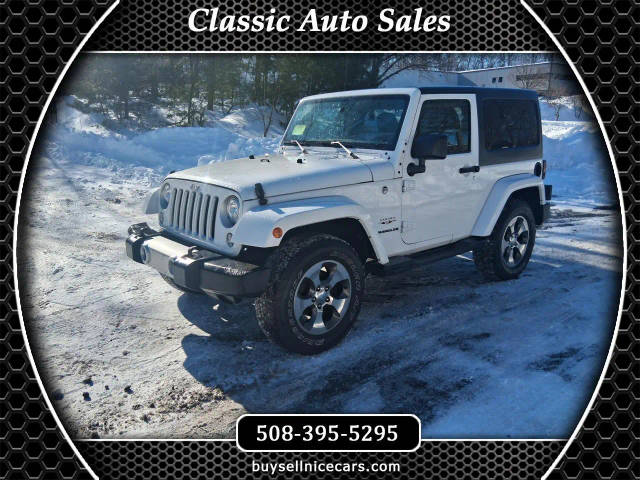 2017 Jeep Wrangler Sahara 4WD photo