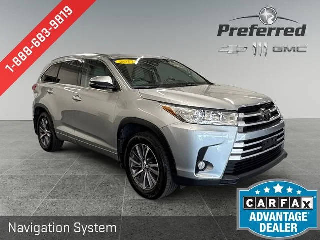 2017 Toyota Highlander XLE AWD photo