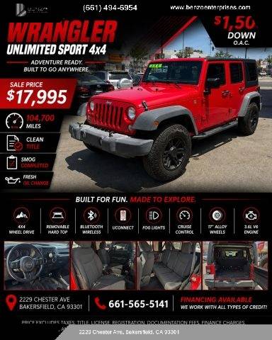 2017 Jeep Wrangler Unlimited Sport 4WD photo