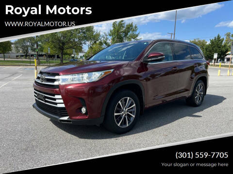 2017 Toyota Highlander XLE AWD photo