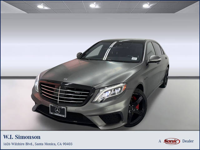 2017 Mercedes-Benz S-Class AMG S 63 AWD photo