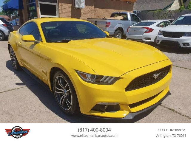 2017 Ford Mustang EcoBoost RWD photo