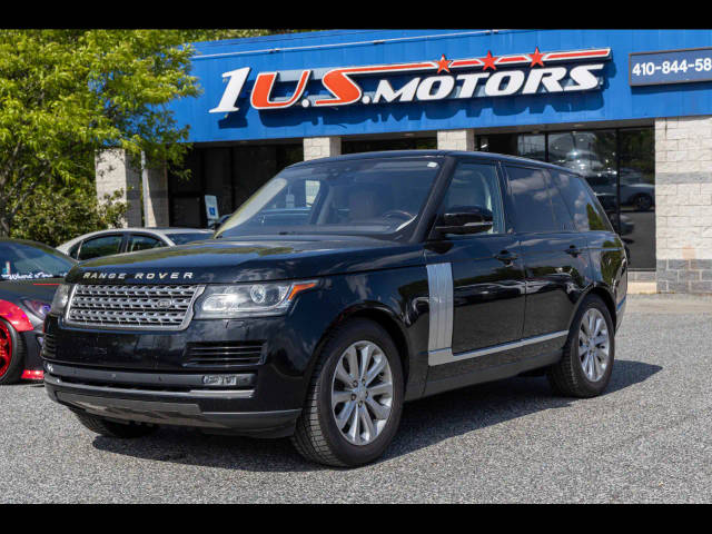 2017 Land Rover Range Rover HSE 4WD photo