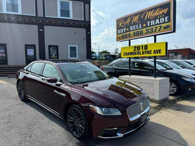 2017 Lincoln Continental Reserve AWD photo