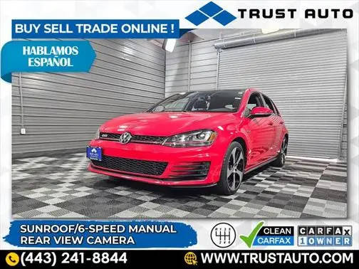 2017 Volkswagen Golf GTI SE FWD photo