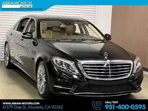 2015 Mercedes-Benz S-Class S 550 RWD photo