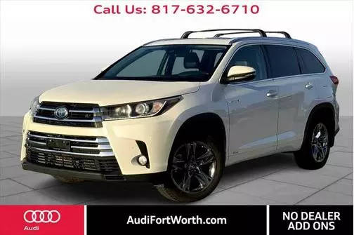 2017 Toyota Highlander Hybrid Limited Platinum AWD photo