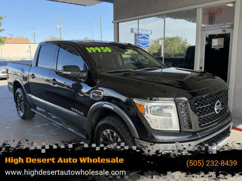 2017 Nissan Titan PRO-4X 4WD photo