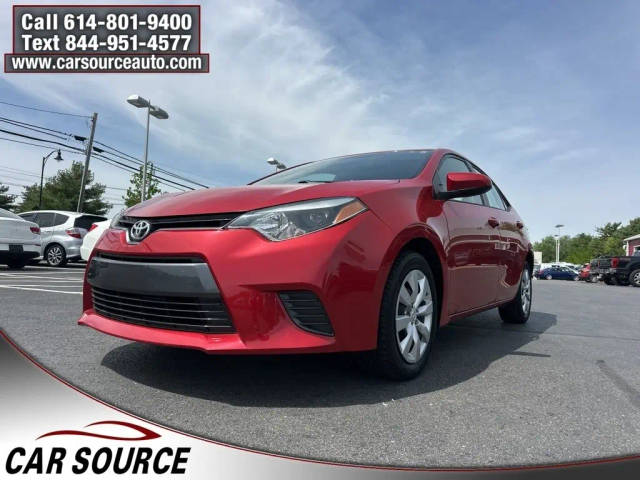 2015 Toyota Corolla LE FWD photo