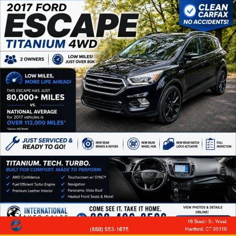 2017 Ford Escape Titanium 4WD photo
