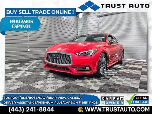 2017 Infiniti Q60 Red Sport 400 RWD photo