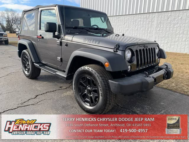 2017 Jeep Wrangler Willys Wheeler 4WD photo