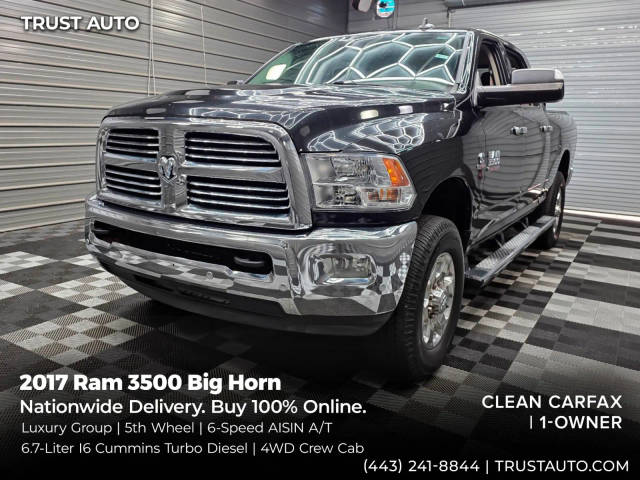 2017 Ram 3500 Big Horn 4WD photo
