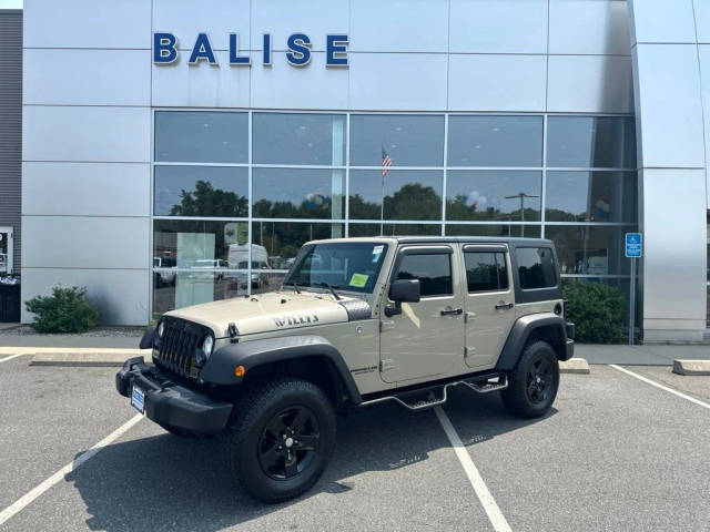 2017 Jeep Wrangler Unlimited Willys Wheeler 4WD photo