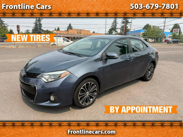 2015 Toyota Corolla S Plus FWD photo