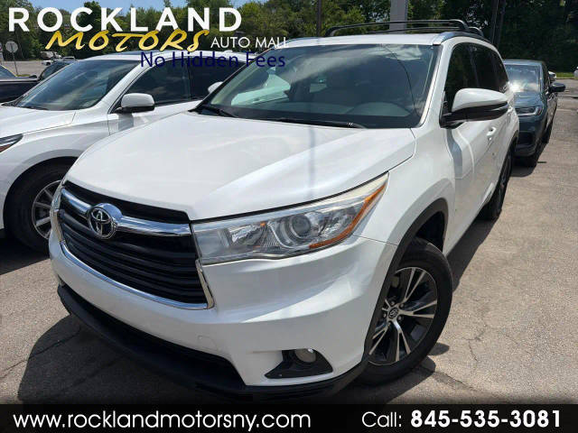 2016 Toyota Highlander XLE AWD photo