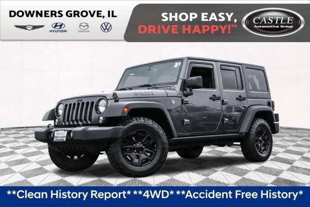 2017 Jeep Wrangler Unlimited Willys Wheeler 4WD photo