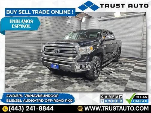 2017 Toyota Tundra 1794 Edition 4WD photo