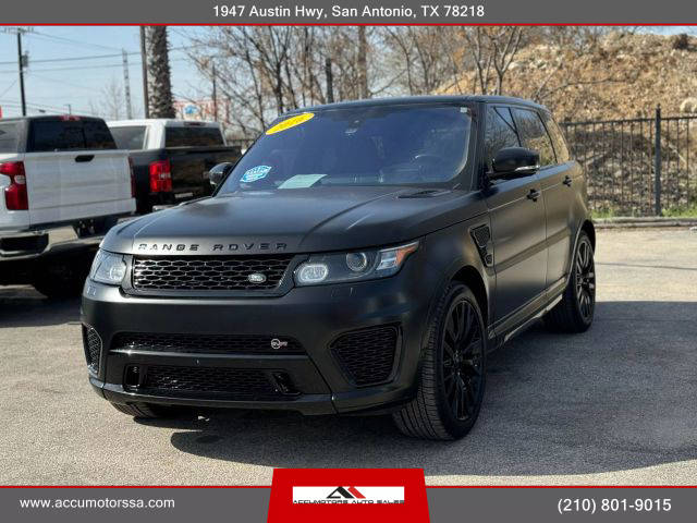 2016 Land Rover Range Rover Sport V8 SVR 4WD photo
