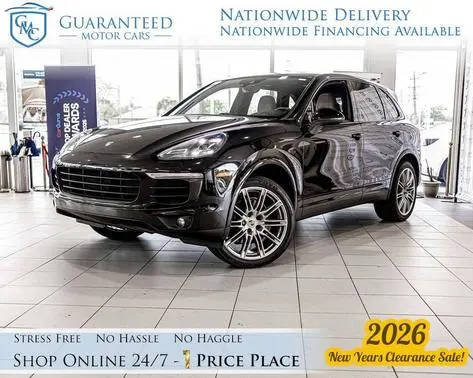 2017 Porsche Cayenne Platinum Edition AWD photo