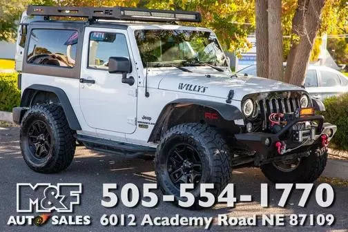 2017 Jeep Wrangler Willys Wheeler 4WD photo