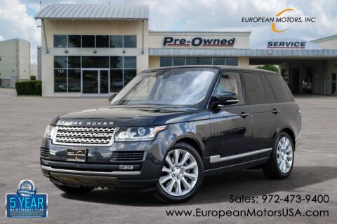 2017 Land Rover Range Rover HSE 4WD photo