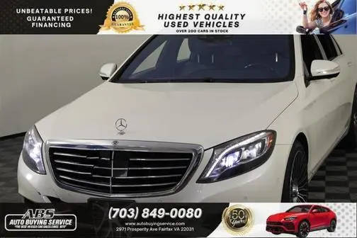 2017 Mercedes-Benz S-Class S 550 RWD photo