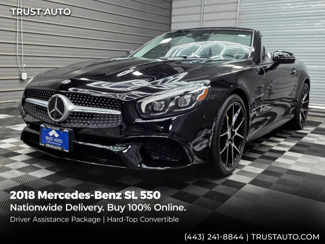 2018 Mercedes-Benz SL-Class SL 550 RWD photo