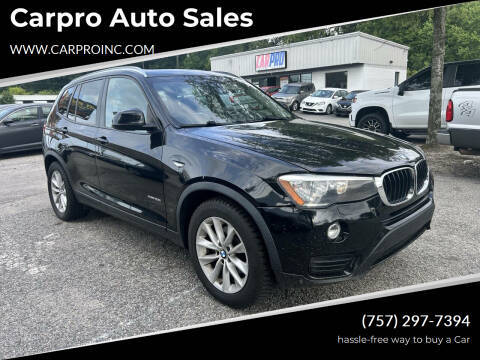 2016 BMW X3 xDrive28i AWD photo