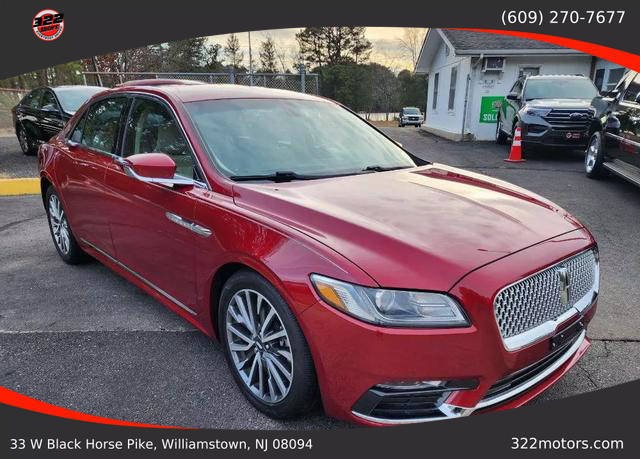 2017 Lincoln Continental Select FWD photo