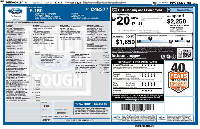 2017 Ford F-150 XLT 4WD photo