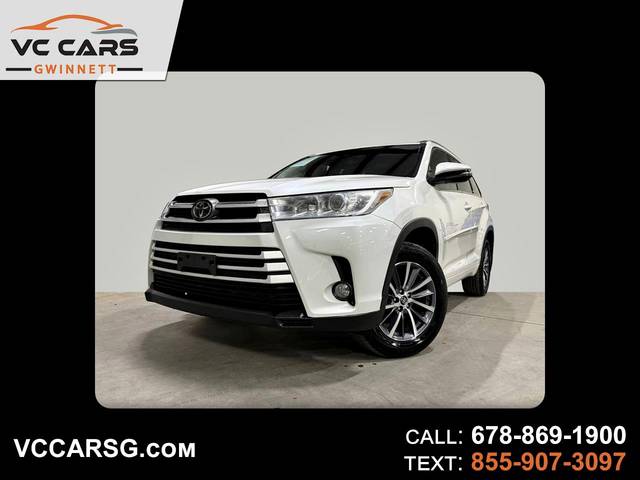 2017 Toyota Highlander XLE AWD photo